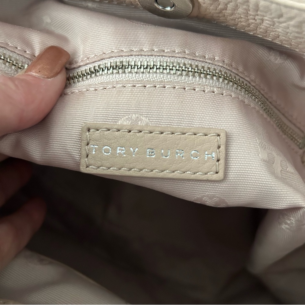 TORY BURCH Mercer Front Pocket Hobo Shoulder Bag - Picture 9 of 15